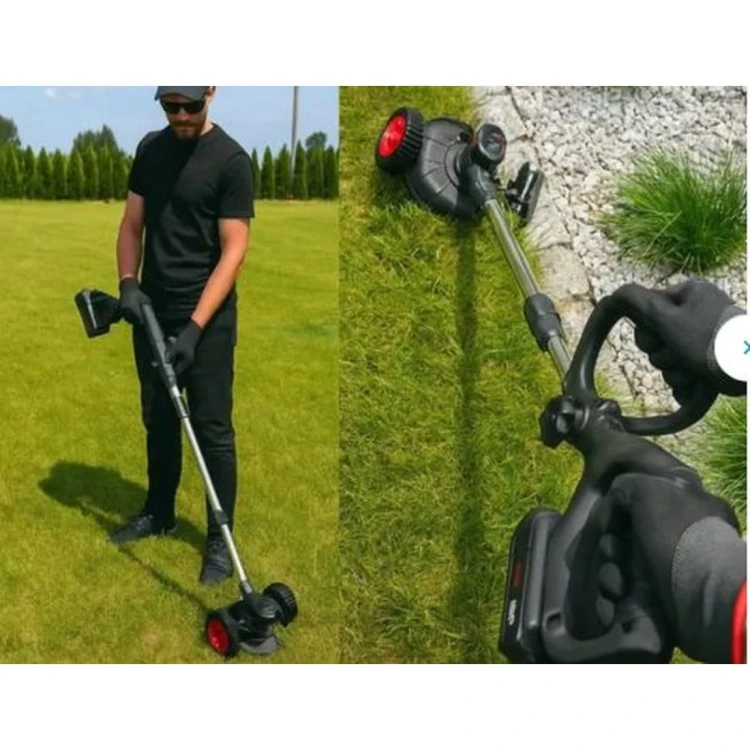 Podkaszarka akumulatorowa 1000W 21V kosa ogrodowa 2×AKU wykaszarka zestaw