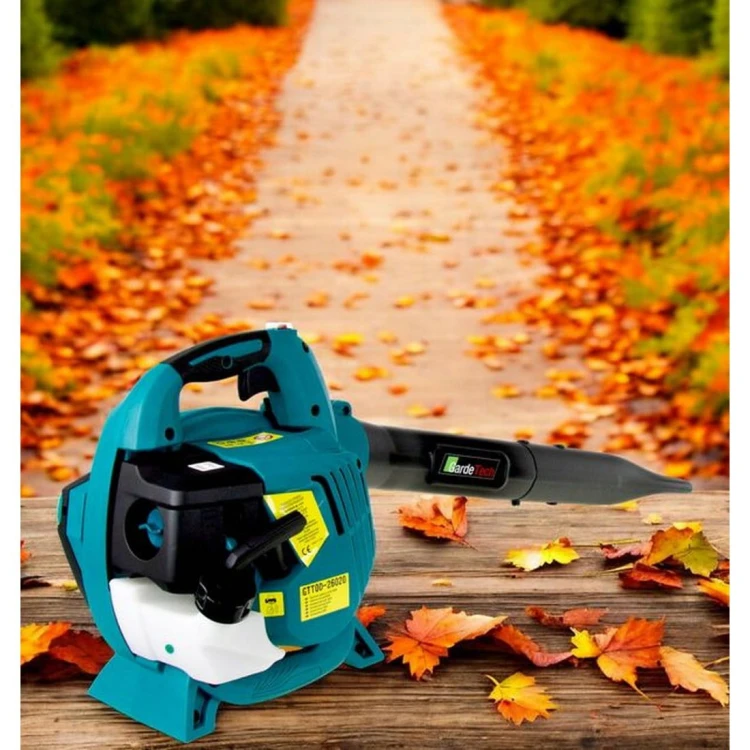Dmuchawa spalinowa 25.4 cm³ – odkurzacz do liści 2w1, mocna dmuchawa ogrodowa