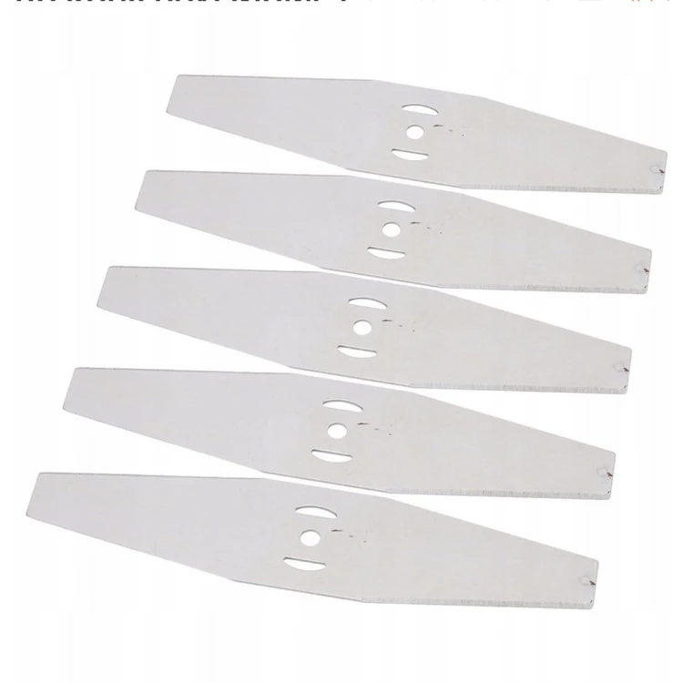 Nożyki do podkaszarki akumulatorowej 5 szt STRZA PODKASZARKI DO TRAWY WYMIENNE STAL