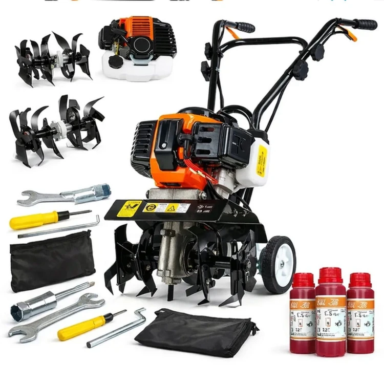 glebogryzarka spalinowa 52 cm3 kultywator do ziemi 16 noży